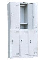 『更衣柜』 【七年诚信通】XD-110930员工型 六门更衣柜 6门更衣柜