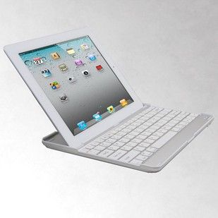ipad系列蓝牙键盘 苹果无线键盘 ipad2/3通用蓝牙键盘 铝合金键盘 德语蓝牙键盘热销