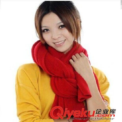 爆款系列 厂家直销 韩国秋冬女男保暖柔软250克毛线长 大平板围巾