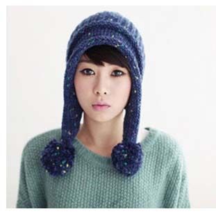 新款帽子更新中 冬季帽子 女士秋冬韩国韩版可爱 毛线帽 冬天针织帽子
