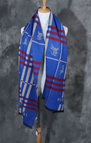 明星同款系列 欧美外贸原单围巾 B家羊绒长款经典撞色格子围巾披肩DB01