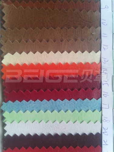 离型纸纹路 B106-R64纹水刺底PVC人造革 双色水晶纹pvc皮革 0.5-0.7MM