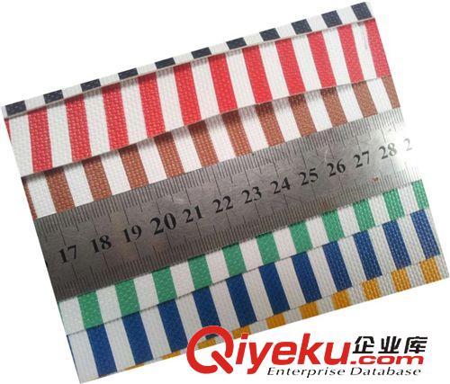 条纹 供应PVC印条纹硬包革 箱包革 耐磨