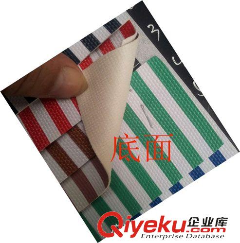 条纹 供应PVC印条纹硬包革 箱包革 耐磨