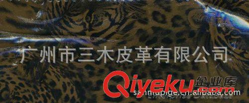 豹纹 供应印刷豹纹皮革面料 PU面料