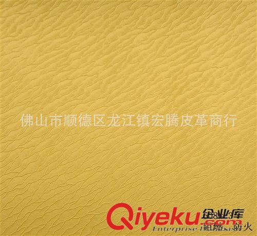 装饰革 广东工厂直销PVC软包革508#-1波浪纹装饰革0.8mm起毛底布