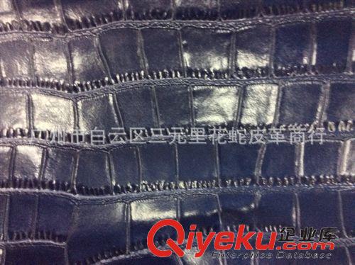 鳄鱼纹皮革 大量生产 PVC鳄鱼肚水洗革 绿色鳄鱼纹编织皮革