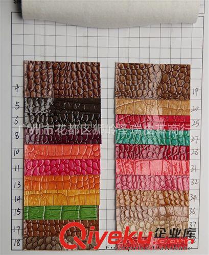 亮面鳄鱼纹皮革 厂家直销批发 渐变鳄鱼纹皮革 金属鳄鱼纹皮革 亮面鳄鱼纹SR-660