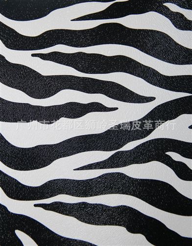 斑马纹皮革 厂家直销 江苏新款优质斑马纹皮革SR-1581大量现货