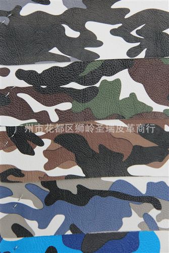 迷彩纹皮革 厂家直销批发 江苏yz迷彩纹SR-508大量现货