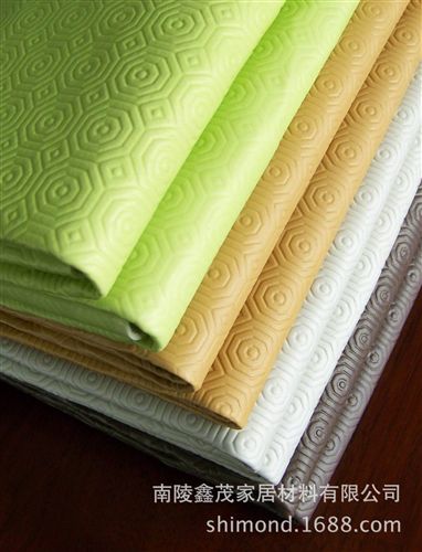 PVC餐垫 销量{dy}的餐垫材料pvc皮革桌面皮料出口英国环保产品厂家低价