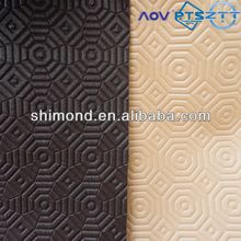PVC餐垫 专业厂家出口环保餐垫革材料合成pvc加无纺布厚度1.8mm热销荷兰