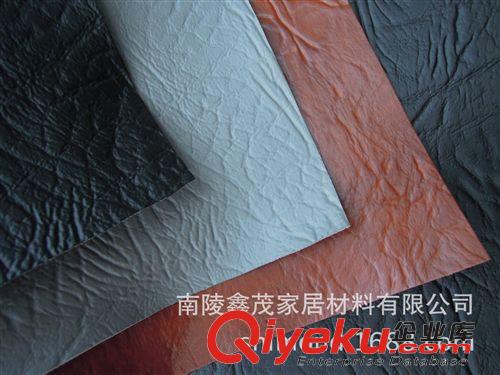 沙发革 供应沙发皮革pvc材料针底布人造合成皮革出口沙发皮料专业厂家