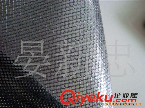 PVC夹网布 供应PVC圆点夹网布用于包袋