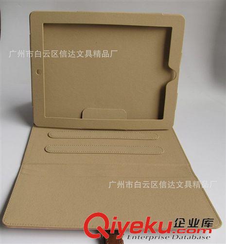 IPAD平板电脑皮套 厂家订做折叠按扣式平板电脑保护皮套 平板电脑皮套加工厂