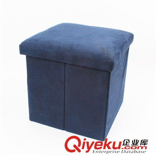2014新款专区 批发新品 xx可折叠沙发收纳凳仿麂皮绒储物凳 多功能创意收纳凳