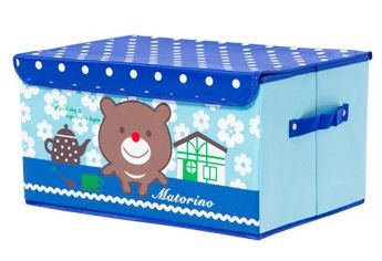 收纳箱 新款牛津布卡通收纳箱百纳箱 大号收纳盒 折叠儿童玩具收纳整理箱