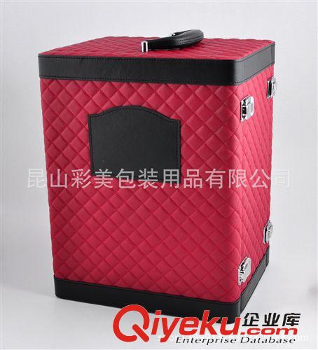 【新款订货区】 皮盒厂家生产与定做六支装红酒盒 gdpu皮革葡萄酒箱 gd红酒盒