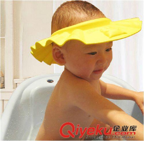 创意家居 宝宝洗澡帽防水帽 婴儿护耳洗发帽 儿童浴帽 洗澡用品