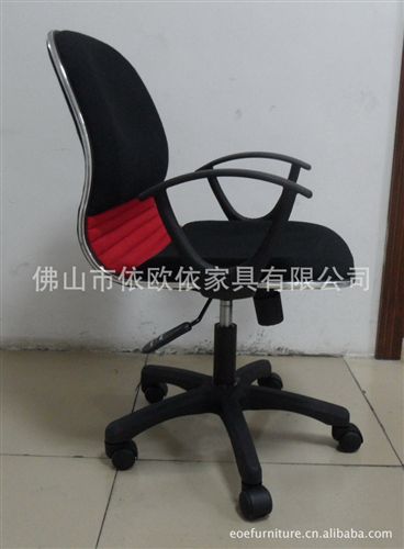 电脑椅 厂家供应各种热销款式经典办公绒布EOE新款职员椅