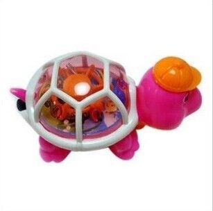 荧光发光玩具 发光拉线乌龟 会跑会发光的小乌龟 拉线 发光儿童玩具 40