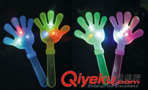 其它新奇玩具 新料发光手拍 发光拍拍手 闪光拍手器 发光手掌拍 演出活动用品