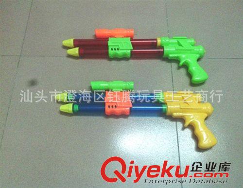 夏天玩具 YT399672双管 手柄水炮/枪形水炮/沙滩水炮/抽拉式水枪/戏水系列