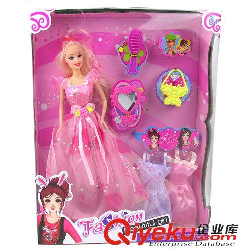 芭芘娃娃 16753芭比盒装儿童玩具女孩的{za}芭比公主娃娃送礼佳品批发0.46