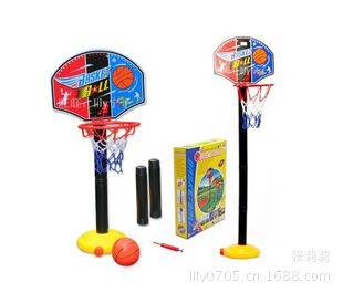 体育运动玩具 14184塑料板篮球架便携儿童可升降塑料板宝宝室内篮球运动投篮0.7