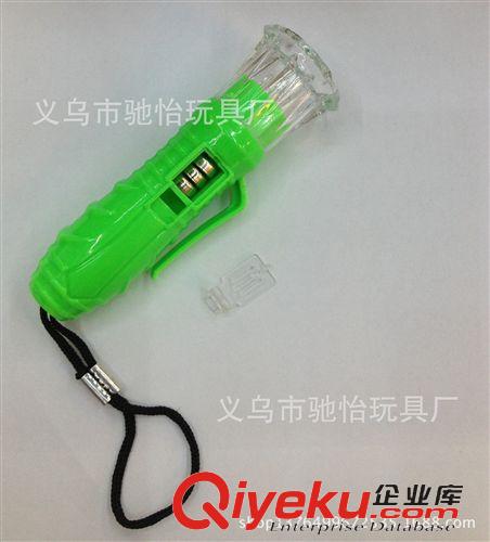 塑料LED手电筒 家用便携户外多功能迷你LED手电 小巧透明灯 塑料手电筒淘宝热销
