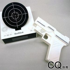 全部产品 懒人专用 红外线 Gun Shot 迷彩版 sq打靶 射击闹钟 可录音