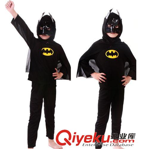 化妆舞会道具/服饰 蝙蝠侠衣服表演服装万圣节服装-儿童蝙蝠侠服装