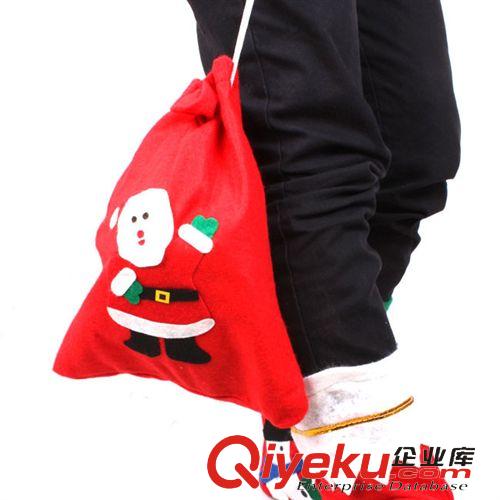 【圣诞节用品】 圣诞节用品 圣诞贴画礼品袋 圣诞老人背包 圣诞袋 圣诞节糖果包