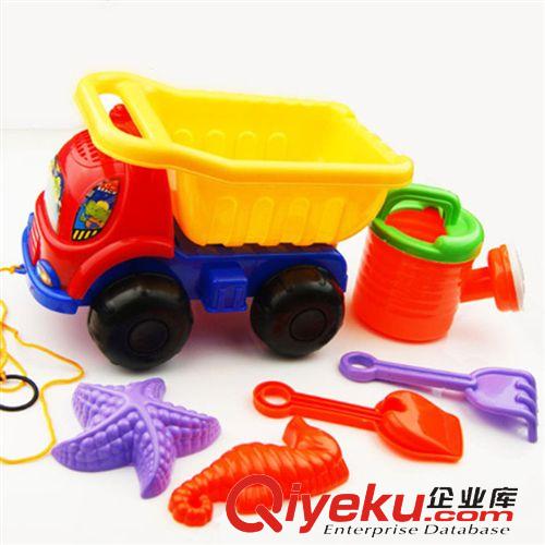 戏水玩具 【人气爆款】儿童沙滩车玩具套装 小孩{za}玩具（内含5种配件）