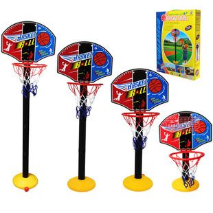 拆装玩具 儿童可升降篮球架（纸板）配篮球打气筒体育淘宝热销