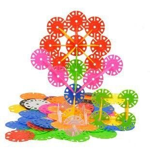 拆装玩具 雪花片拼插动手益智 玩具拼图 智力益智玩具 早教玩具0-3岁