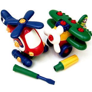 拆装玩具 可拆装飞机hxj 拆装玩具 益智儿童玩具