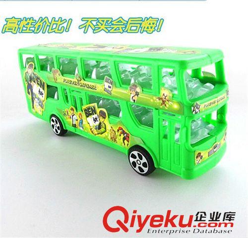 模型玩具 双层巴士 公交车模型玩具批发 义乌婴幼教具厂家直销批发 玩具