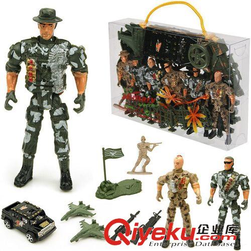 模型玩具 男孩{za}兵人 特种bd套装 玩具兵团 军事模型 6个关节可动大兵
