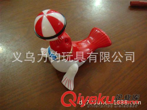 塑胶玩具 海豚顶球电动海狮顶球电动玩具