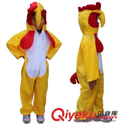 儿童衣服 儿童舞台服装 演出服装 动漫服装 动物服装 动物衣服　公鸡