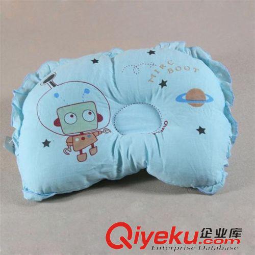 枕头 毛毯 睡袋 卡通纯棉纠正睡姿新生儿定型枕 婴儿用品矫正防偏头枕