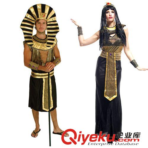 动漫服装服饰 COS万圣节服装埃及王子法老衣服埃及法老服装埃及艳后325g