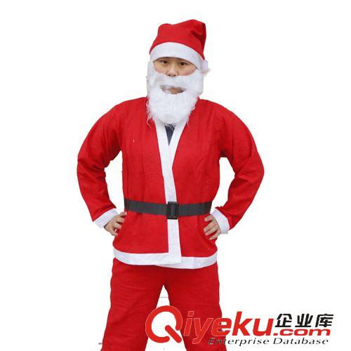圣诞节用品 圣诞节服装圣诞老人服装 圣诞服装成人圣诞衣服385g