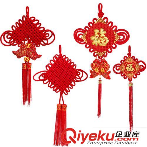新年产品 新年 中国结 春节新年装饰用品 gd绒布挂件挂饰 中国结多款