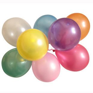气球类 创意婚庆喜庆用品1克气球100个/包9.5寸圆形珠光汽球多色批发