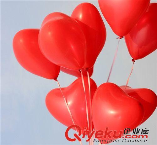 气球类 心形气球 生日party 派对 婚庆布置 婚房装饰 爱心气球 2.2克加厚