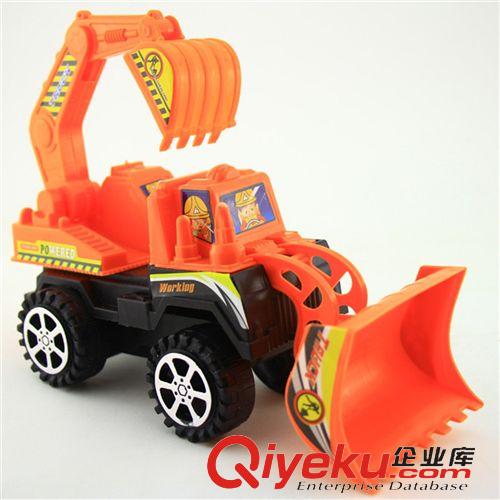 回力\滑行\惯性 惯性工程车推土挖机玩具 儿童汽车模型 创意厂家直销地摊玩具批发
