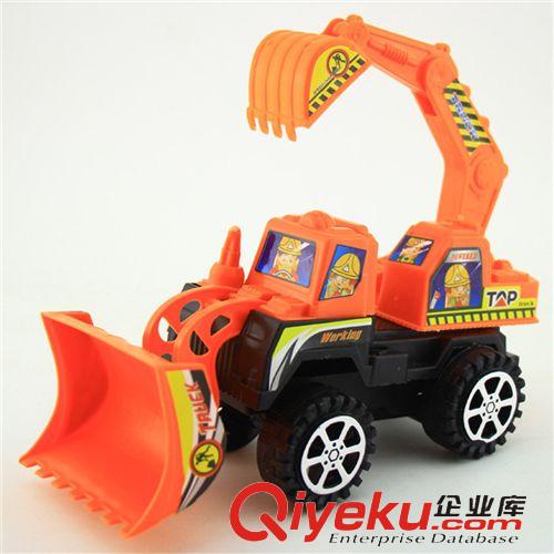 回力\滑行\惯性 惯性工程车推土挖机玩具 儿童汽车模型 创意厂家直销地摊玩具批发