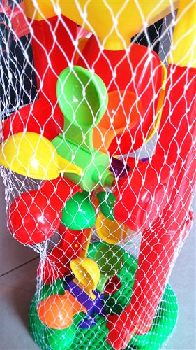 夏天玩具 鱼三行塑料沙漏夏天玩具系列特大号儿童沙滩玩具套装地摊热卖批发